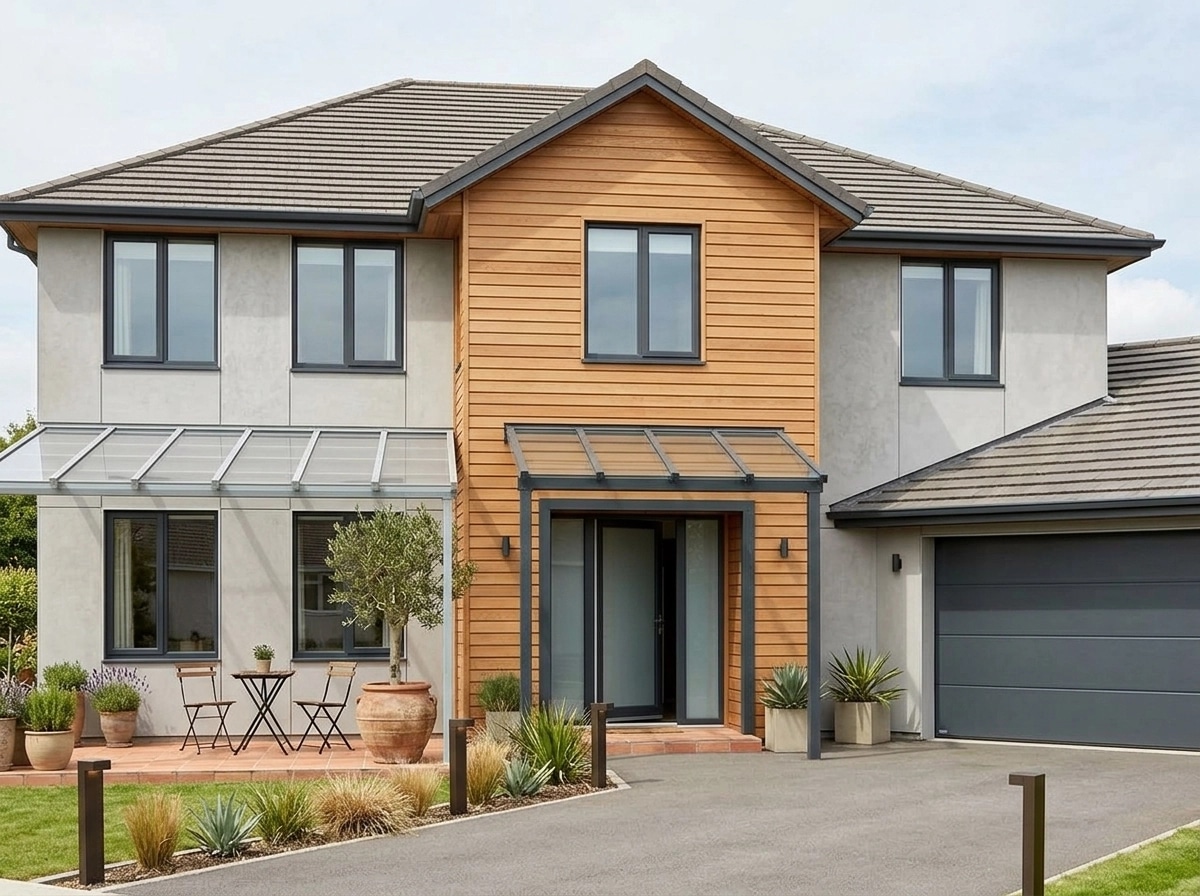 Facade design in Contemporary Facade style — Facade by GenRoom AI