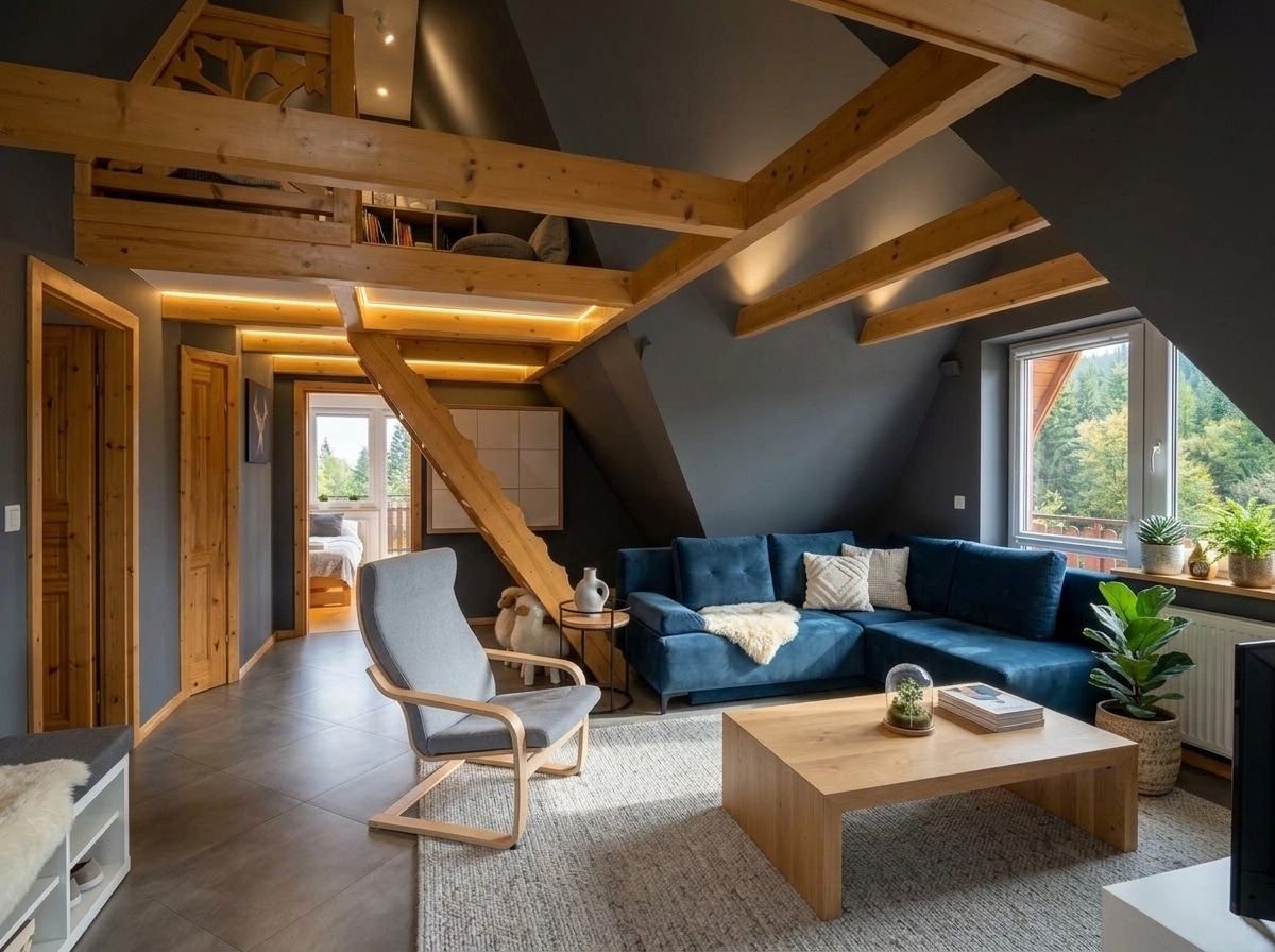 Scandinavian Living Room design — interior photo by GenRoom AI