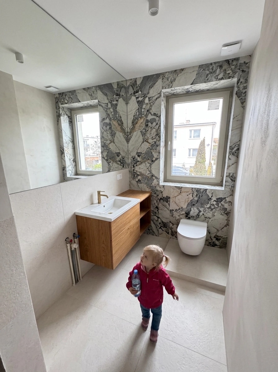 Bathroom interior in no_style style — photo by GenRoom AI