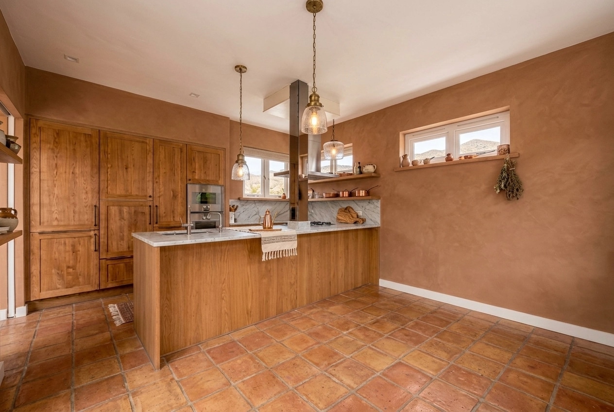 Mediterranean Cozinha design — interior photo by GenRoom AI