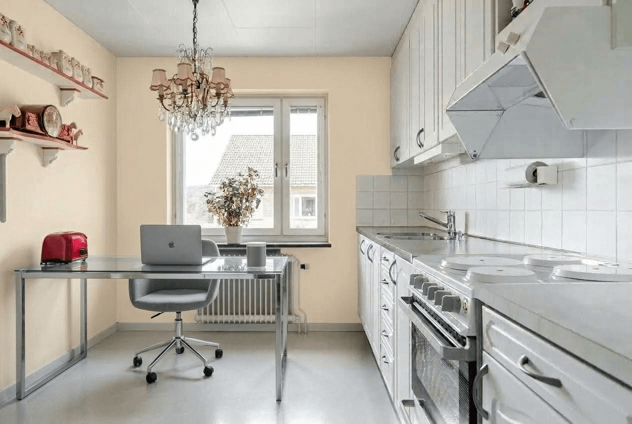 Kitchen interior in no_style style — photo by GenRoom AI