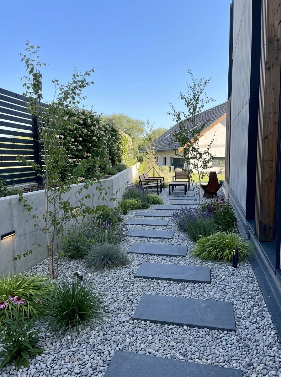 Contemporary Yard Yard design — yard photo by GenRoom AI