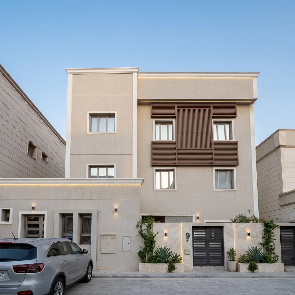 Contemporary Facade Facade design — facade photo by GenRoom AI