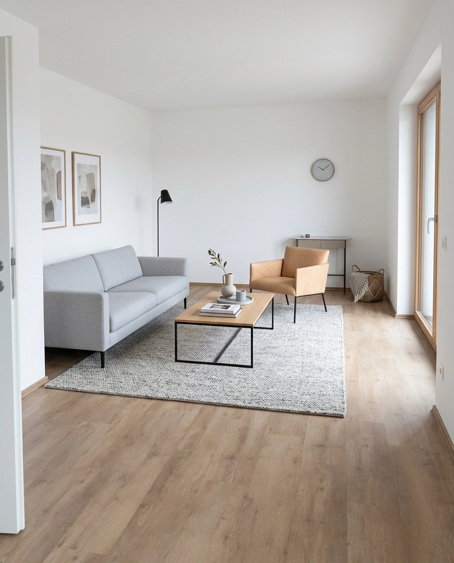 Interior design in Contemporary style — Living Room by GenRoom AI