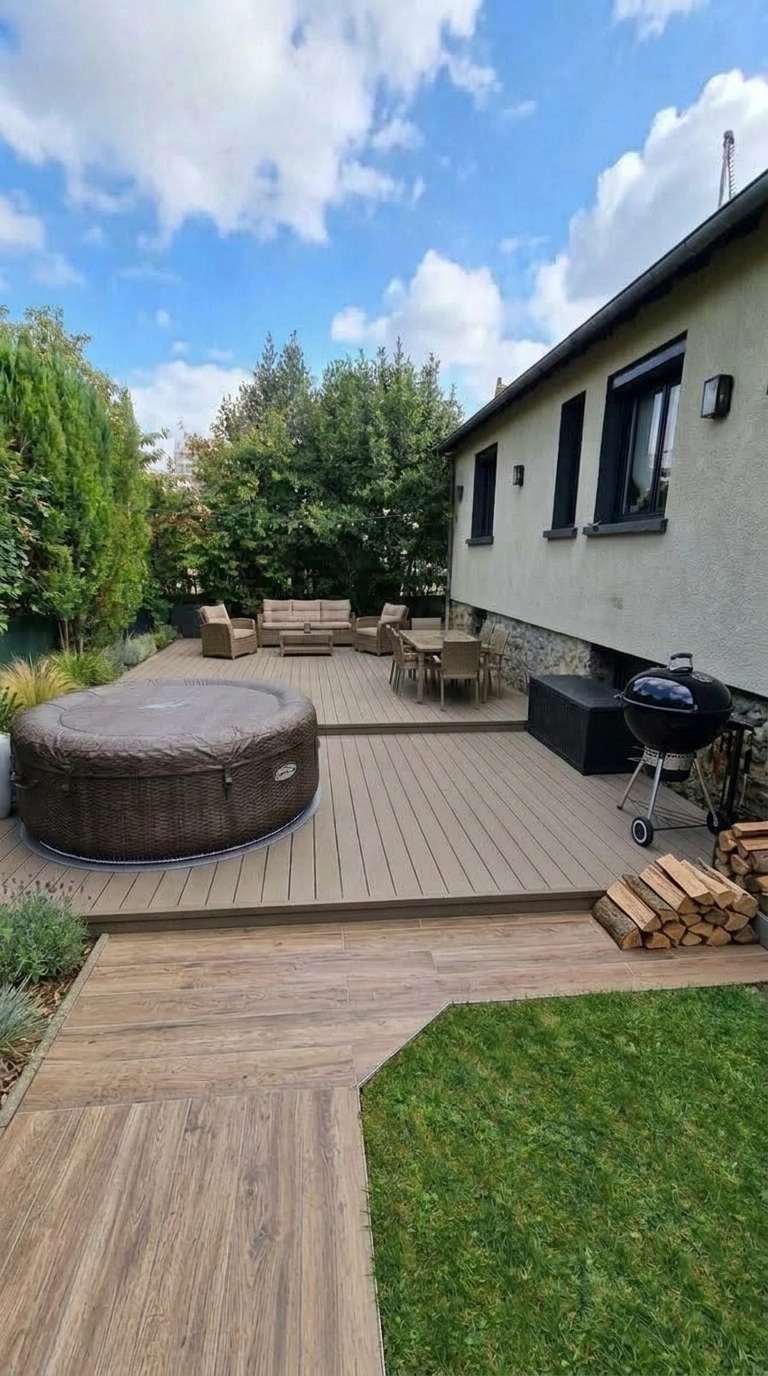 Yard design in no_style style — photo by GenRoom AI