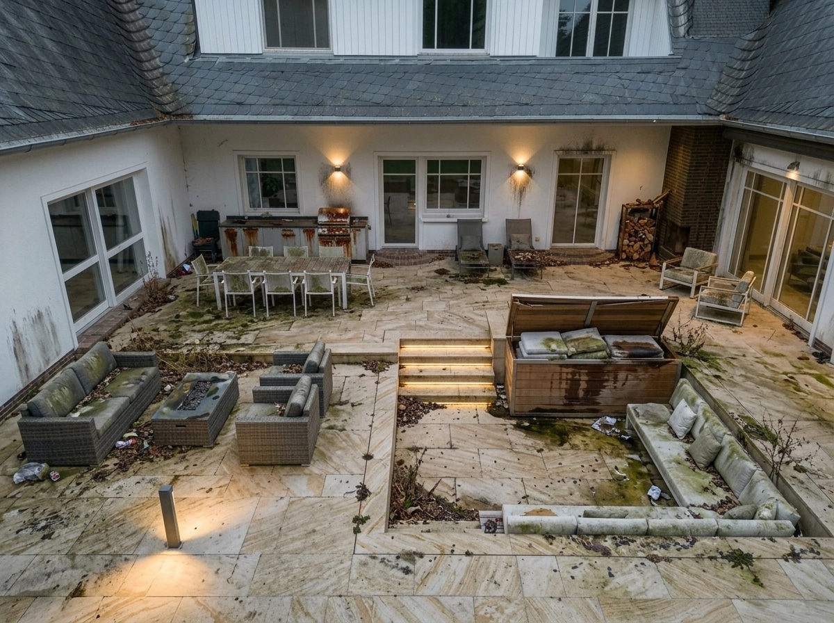 Landscape design in Contemporary Yard style — Yard by GenRoom AI
