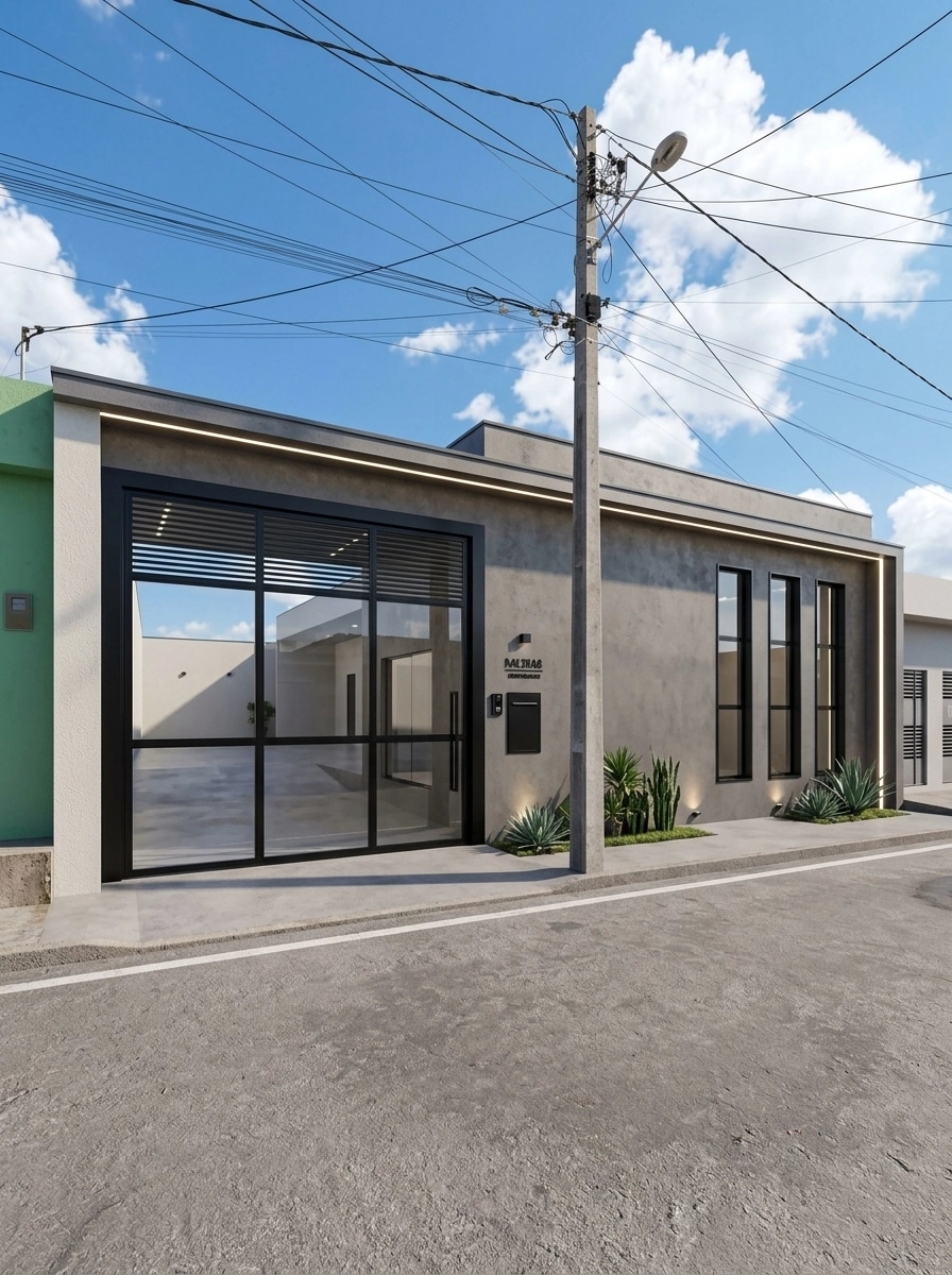 Facade design in Contemporary Facade style — Facade by GenRoom AI