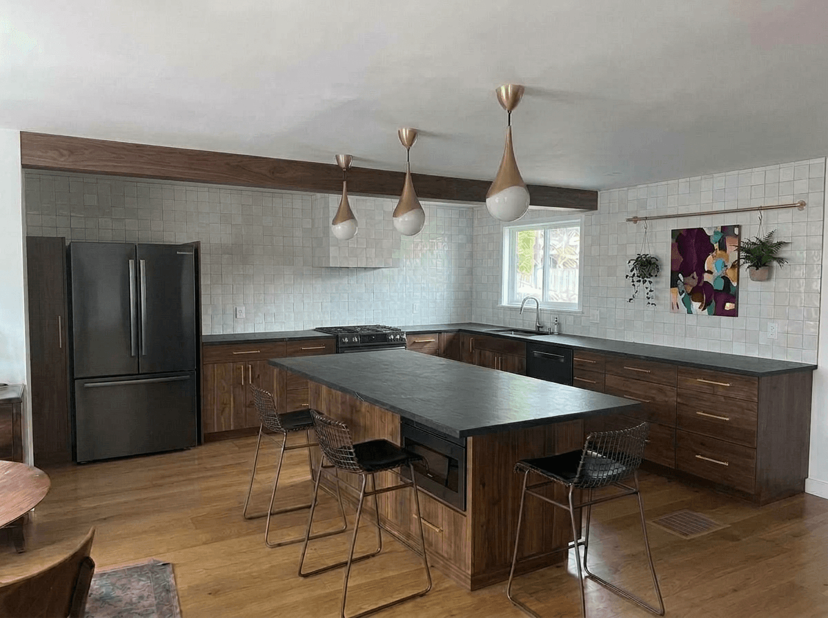 Kitchen interior in no_style style — photo by GenRoom AI