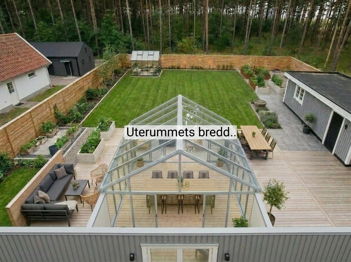 Landscape design in Scandinavian Garden style — Yard by GenRoom AI