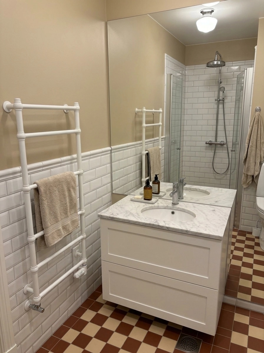 Bathroom interior in no_style style — photo by GenRoom AI