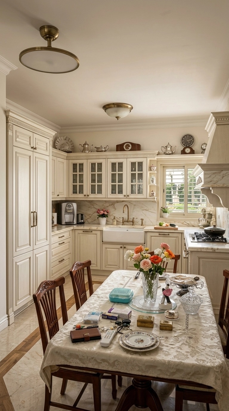 Interior design in Classic style — Kitchen by GenRoom AI