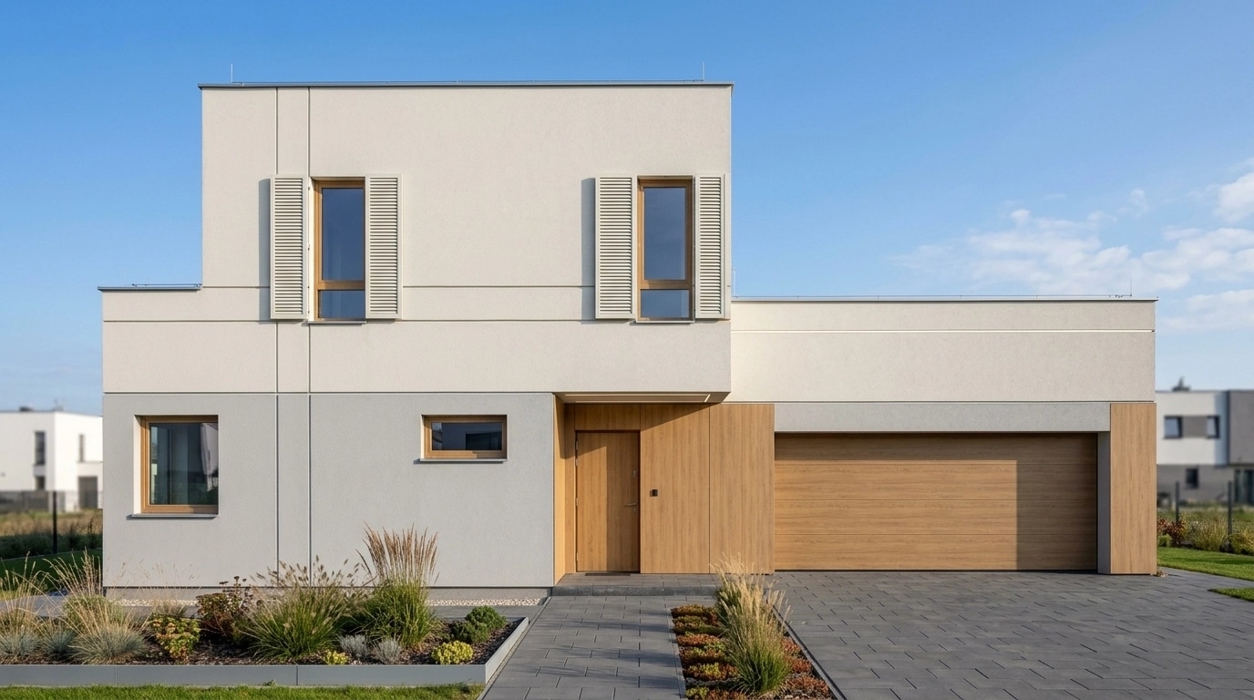 Contemporary Facade Facade design — facade photo by GenRoom AI