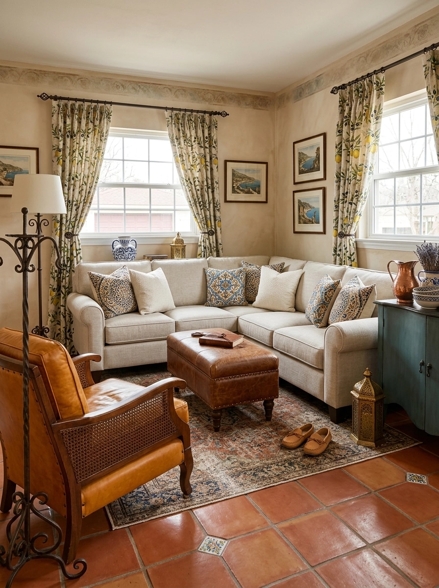 Interior design in Mediterranean style — other by GenRoom AI