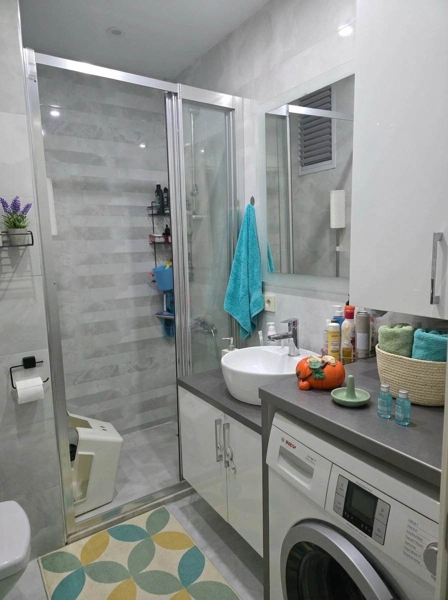 Bathroom interior in no_style style — photo by GenRoom AI