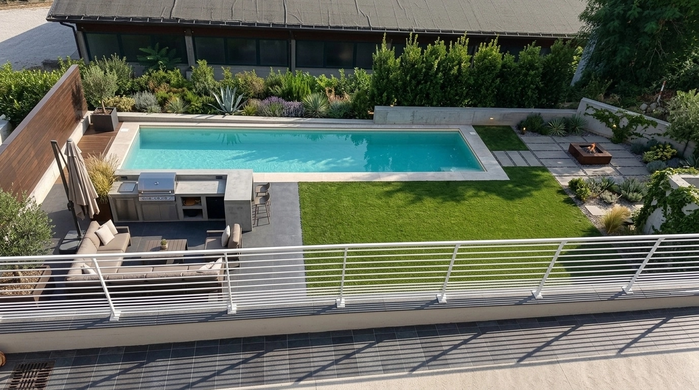 Contemporary Yard Yard design — yard photo by GenRoom AI