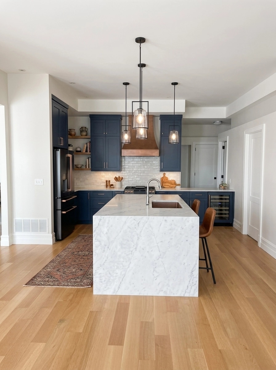 Modern Farmhouse Kitchen design — interior photo by GenRoom AI