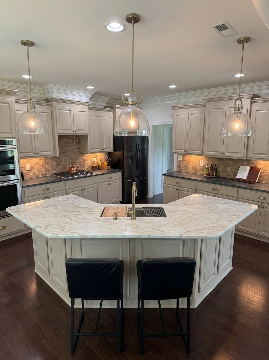 Interior design in Classic style — Kitchen by GenRoom AI
