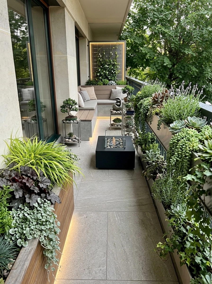 Landscape design in Contemporary Yard style — Yard by GenRoom AI