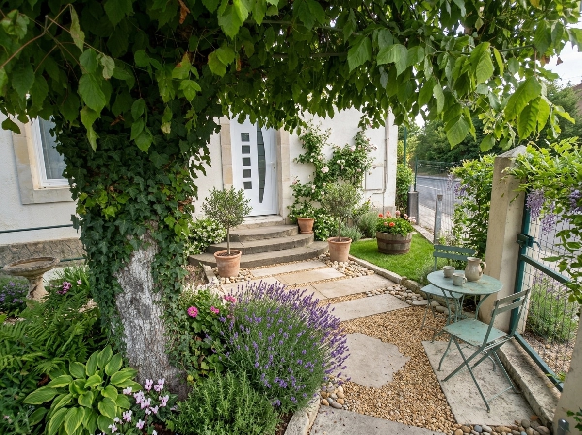 Landscape design in Provence Garden style — Yard by GenRoom AI