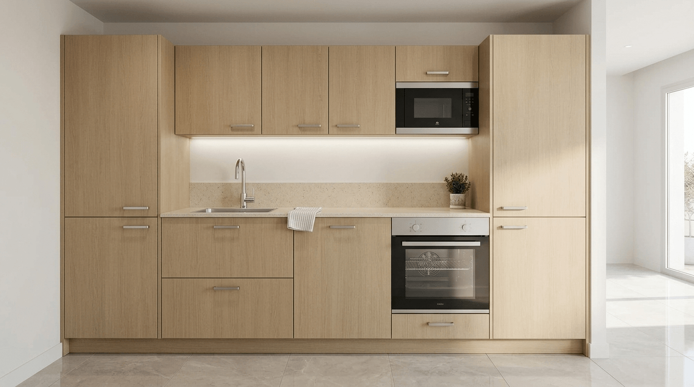 Interior design in Contemporary style — Kitchen by GenRoom AI