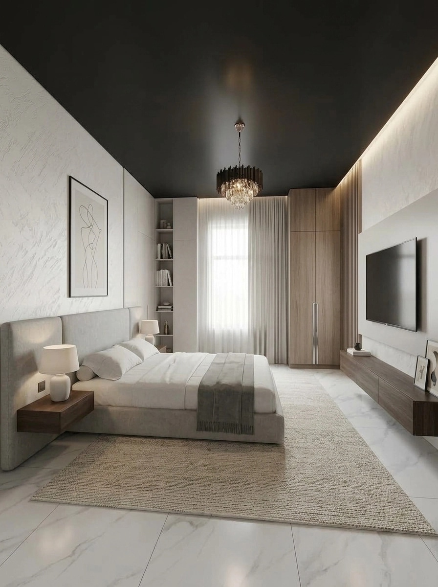 Minimalism Bedroom design — interior photo by GenRoom AI