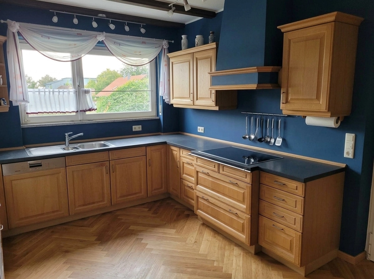 Kitchen interior in no_style style — photo by GenRoom AI