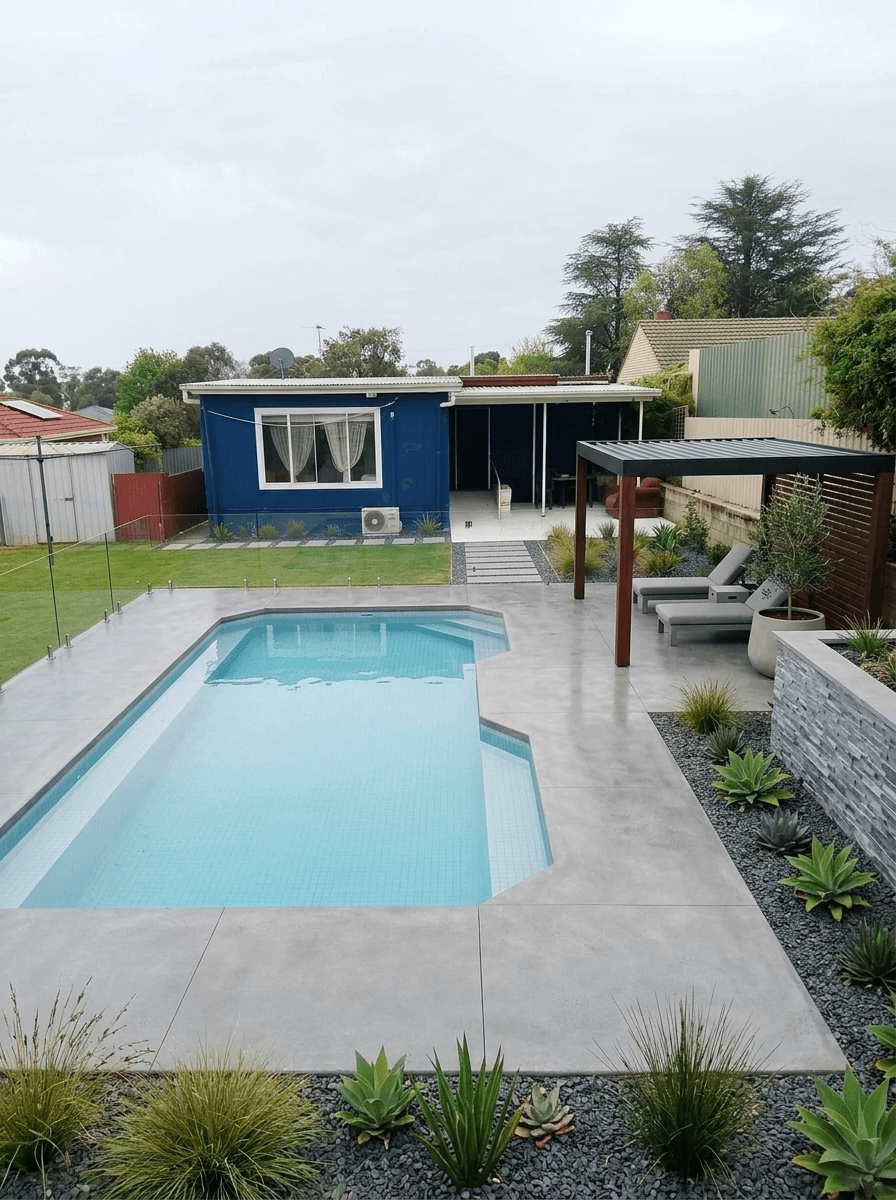 Yard design in no_style style — photo by GenRoom AI