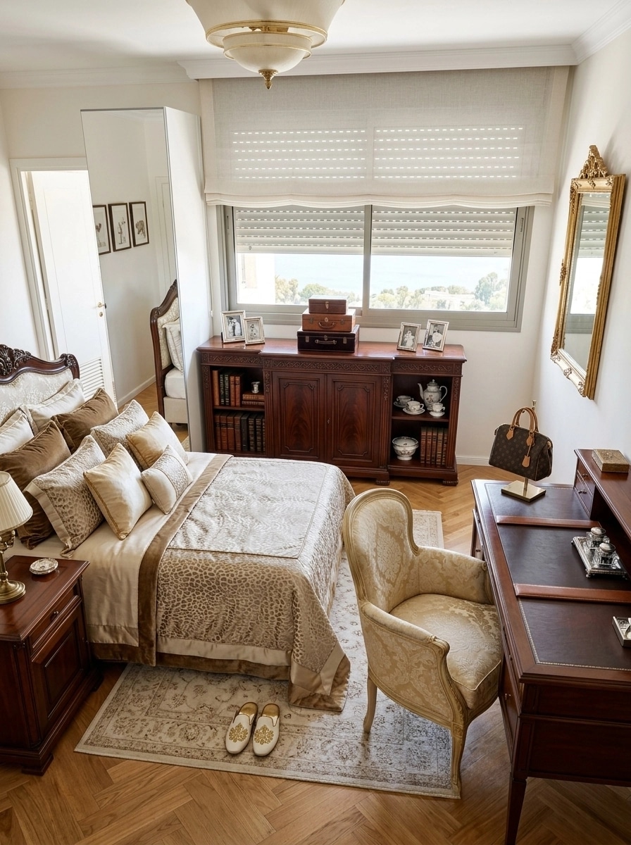 Classic Bedroom design — interior photo by GenRoom AI