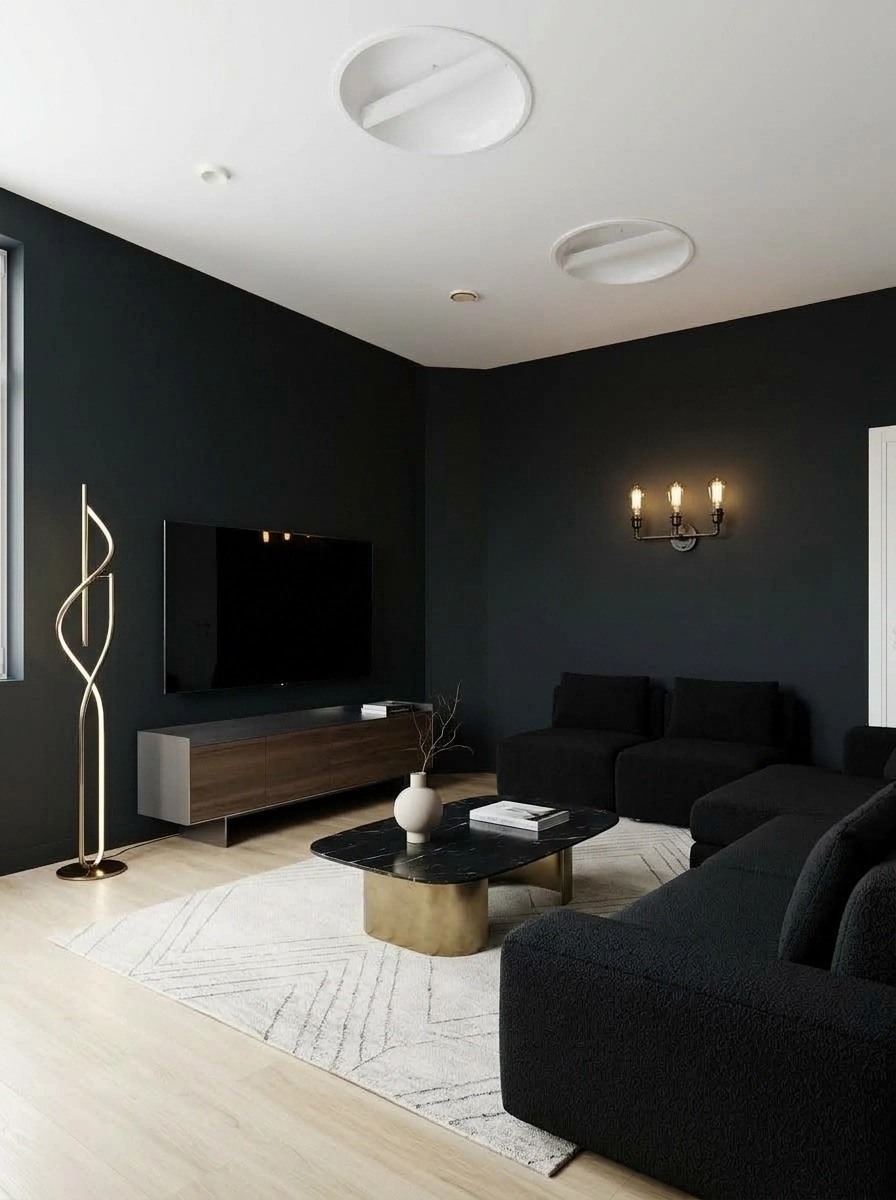 Minimalism Living Room design — interior photo by GenRoom AI