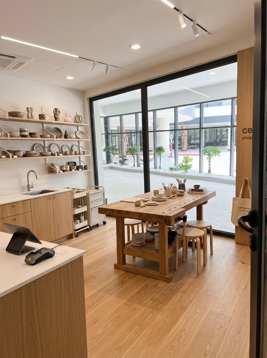 Interior design in Scandinavian style — shop by GenRoom AI