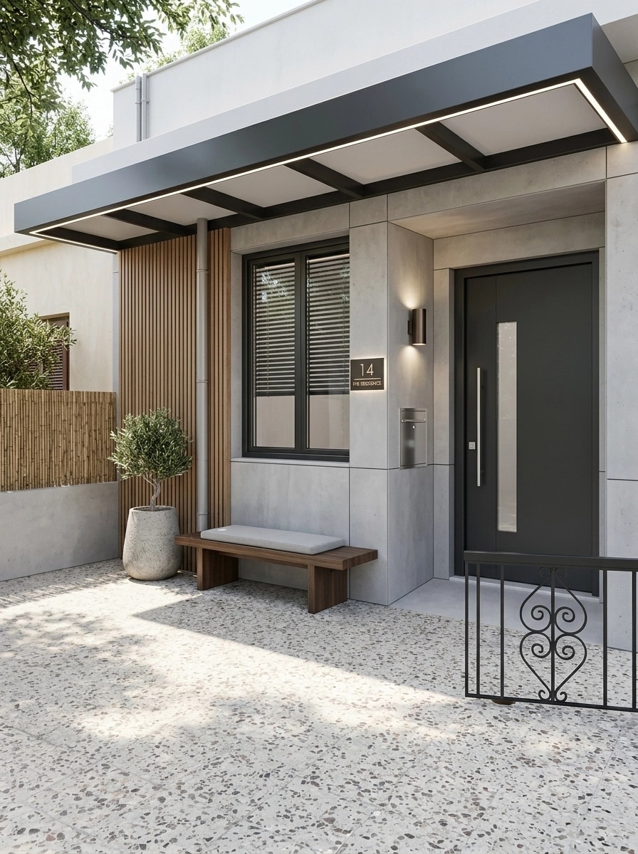 Contemporary Facade Façade design — facade photo by GenRoom AI