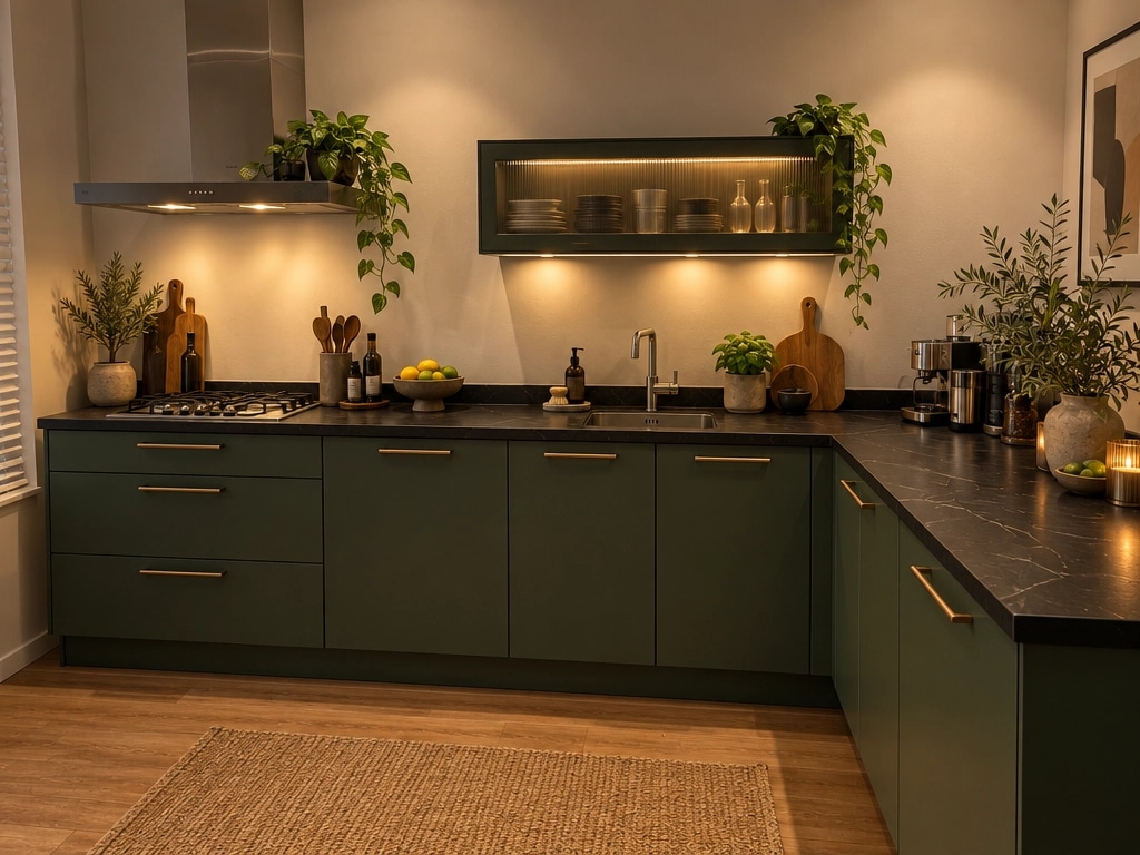 Kitchen interior in no_style style — photo by GenRoom AI