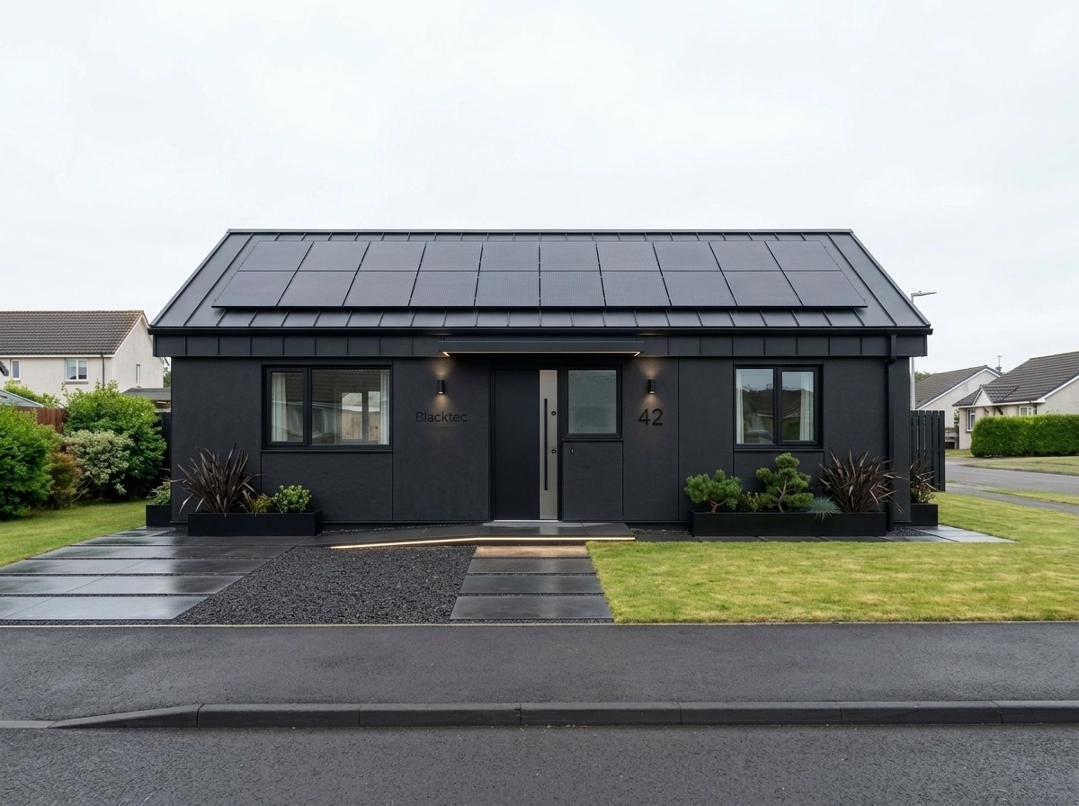 Blacktec Facade Facade design — facade photo by GenRoom AI