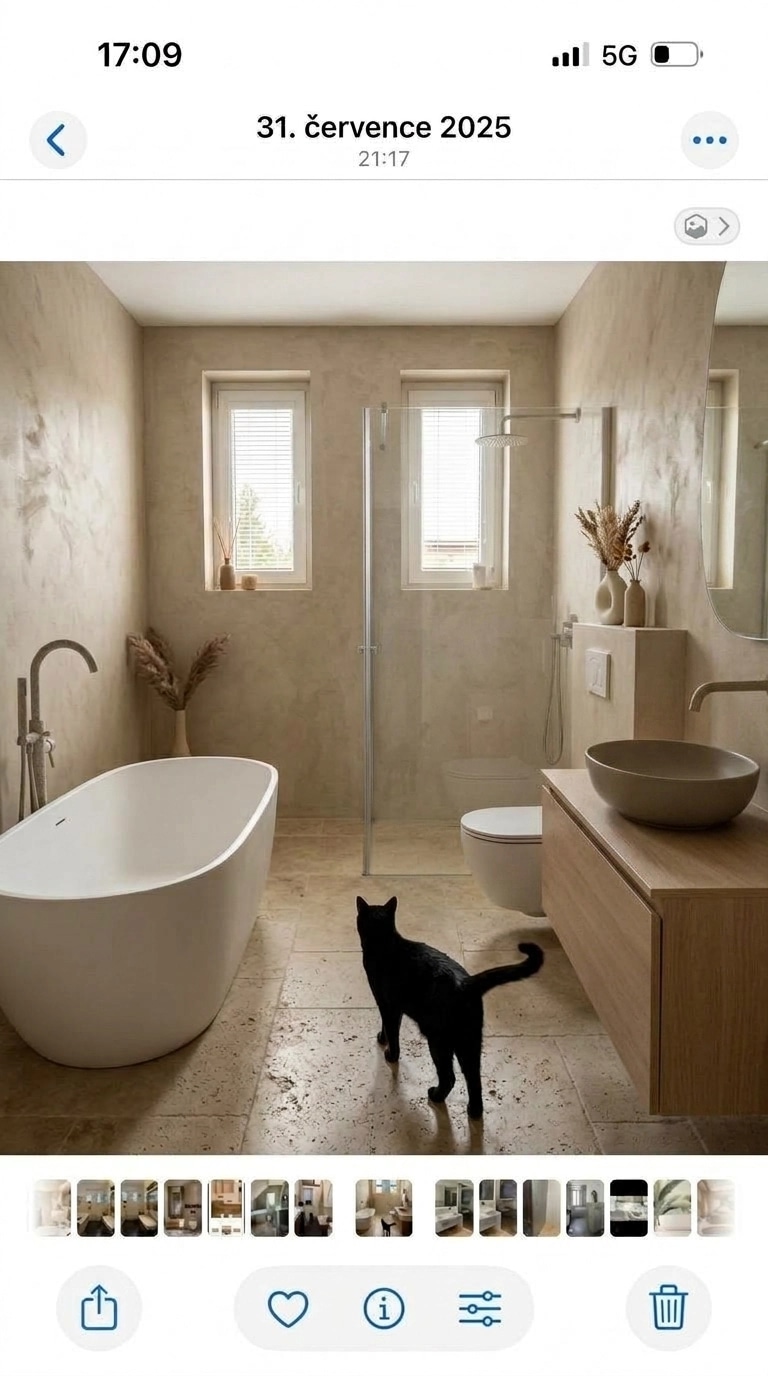 Bathroom interior in no_style style — photo by GenRoom AI