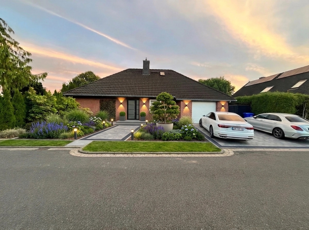 Yard design in no_style style — photo by GenRoom AI