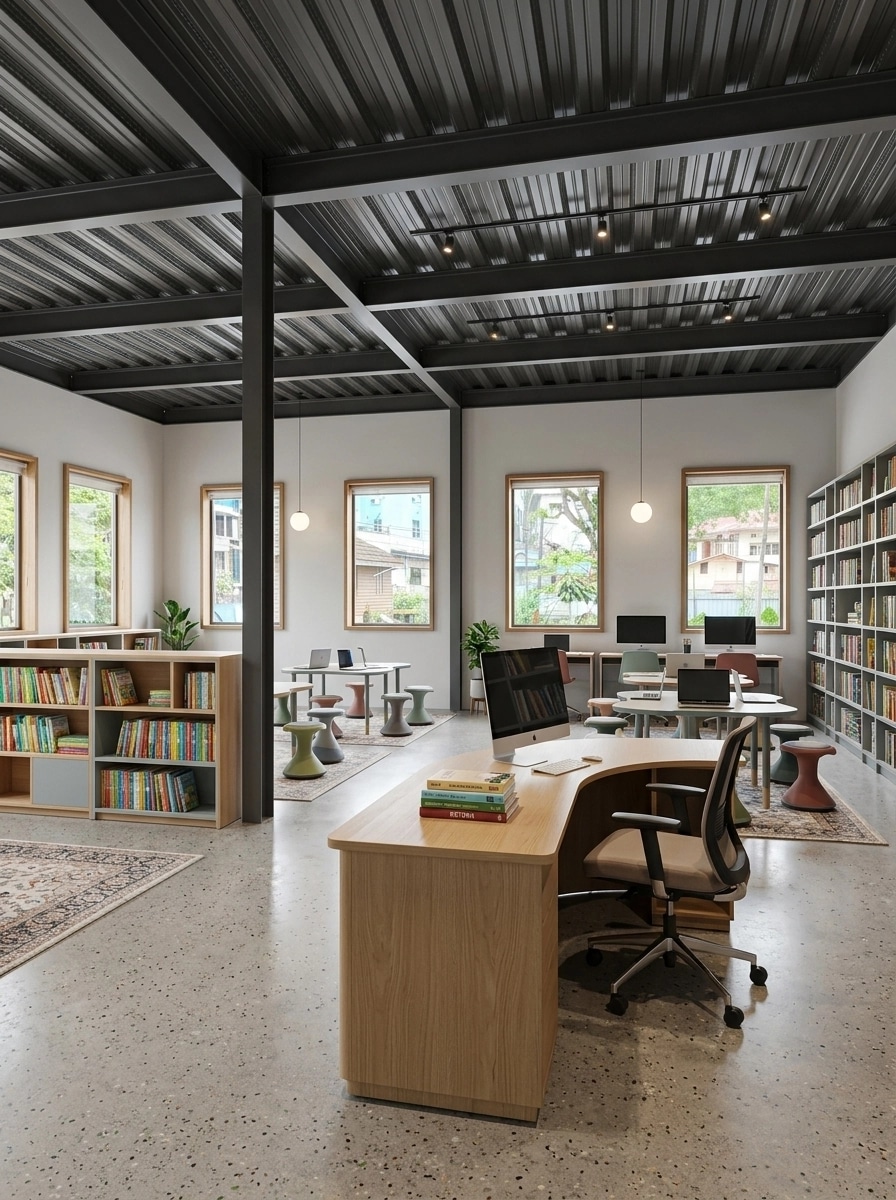 Interior design in Contemporary style — office_space by GenRoom AI