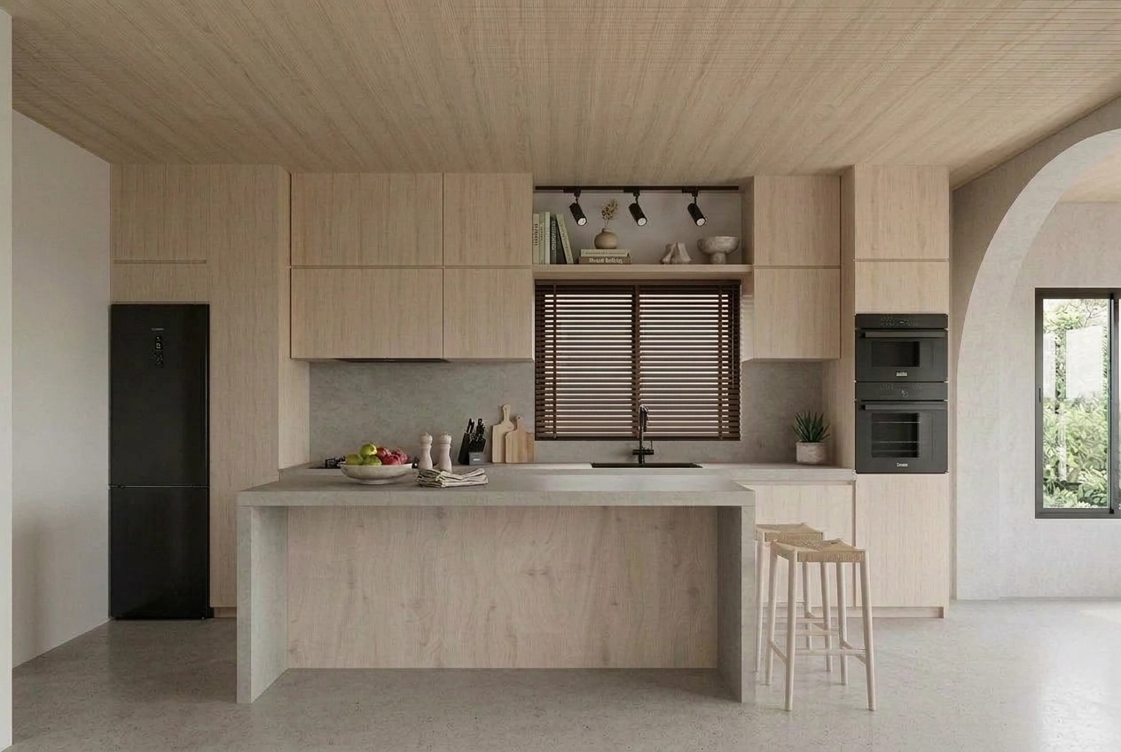 Scandinavian Kitchen design — interior photo by GenRoom AI