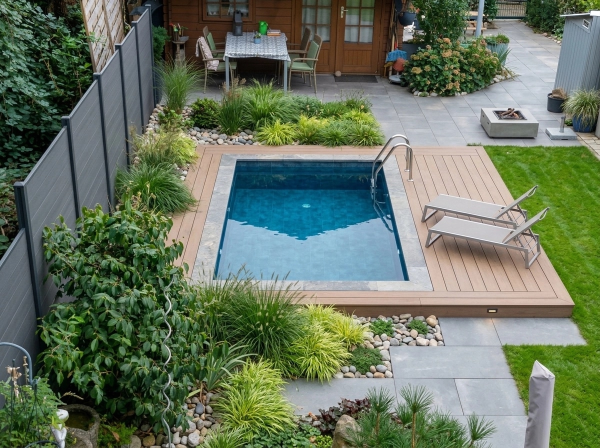 Landscape design in Contemporary Yard style — Yard by GenRoom AI