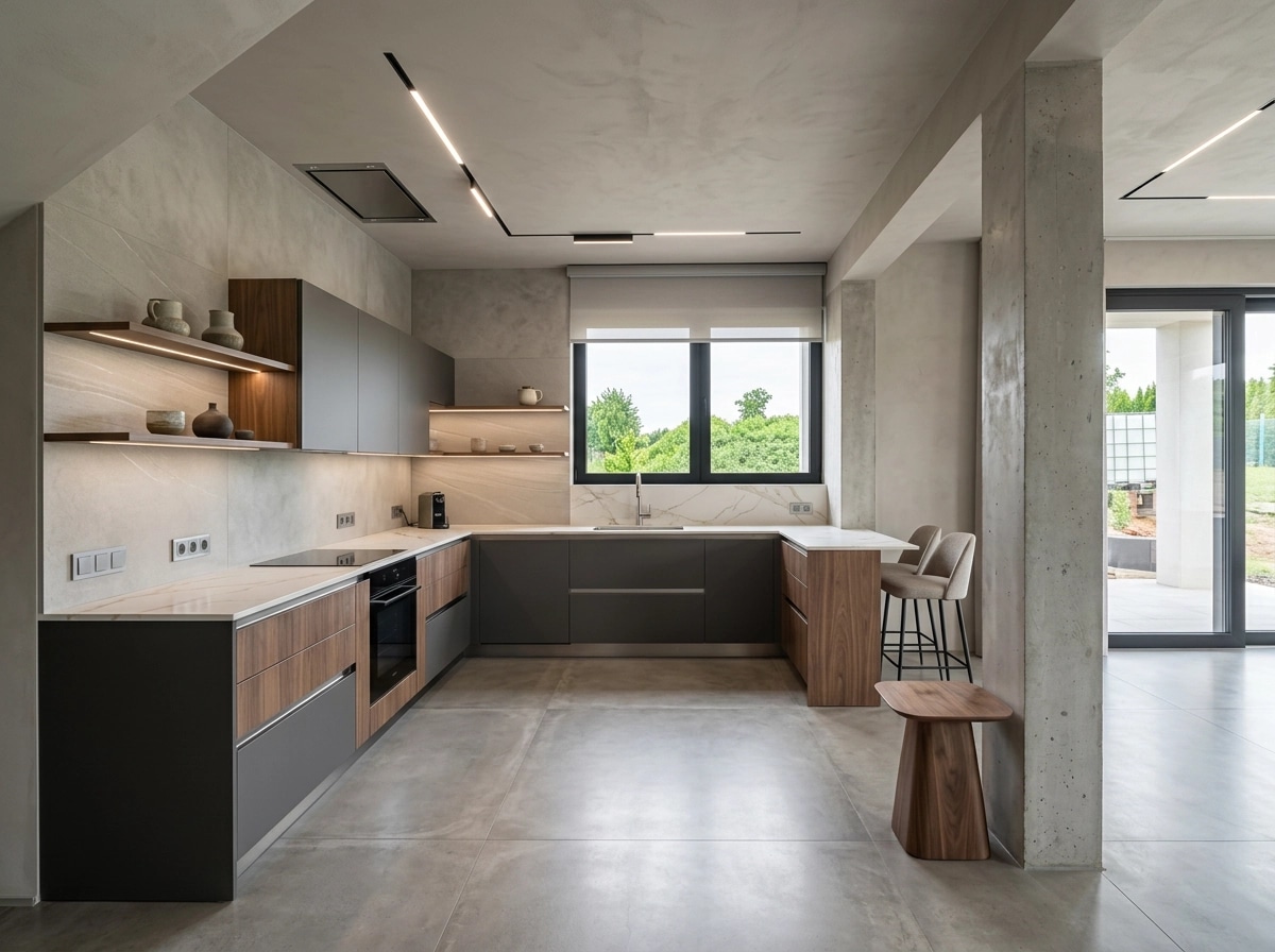 Contemporary Kitchen design — interior photo by GenRoom AI