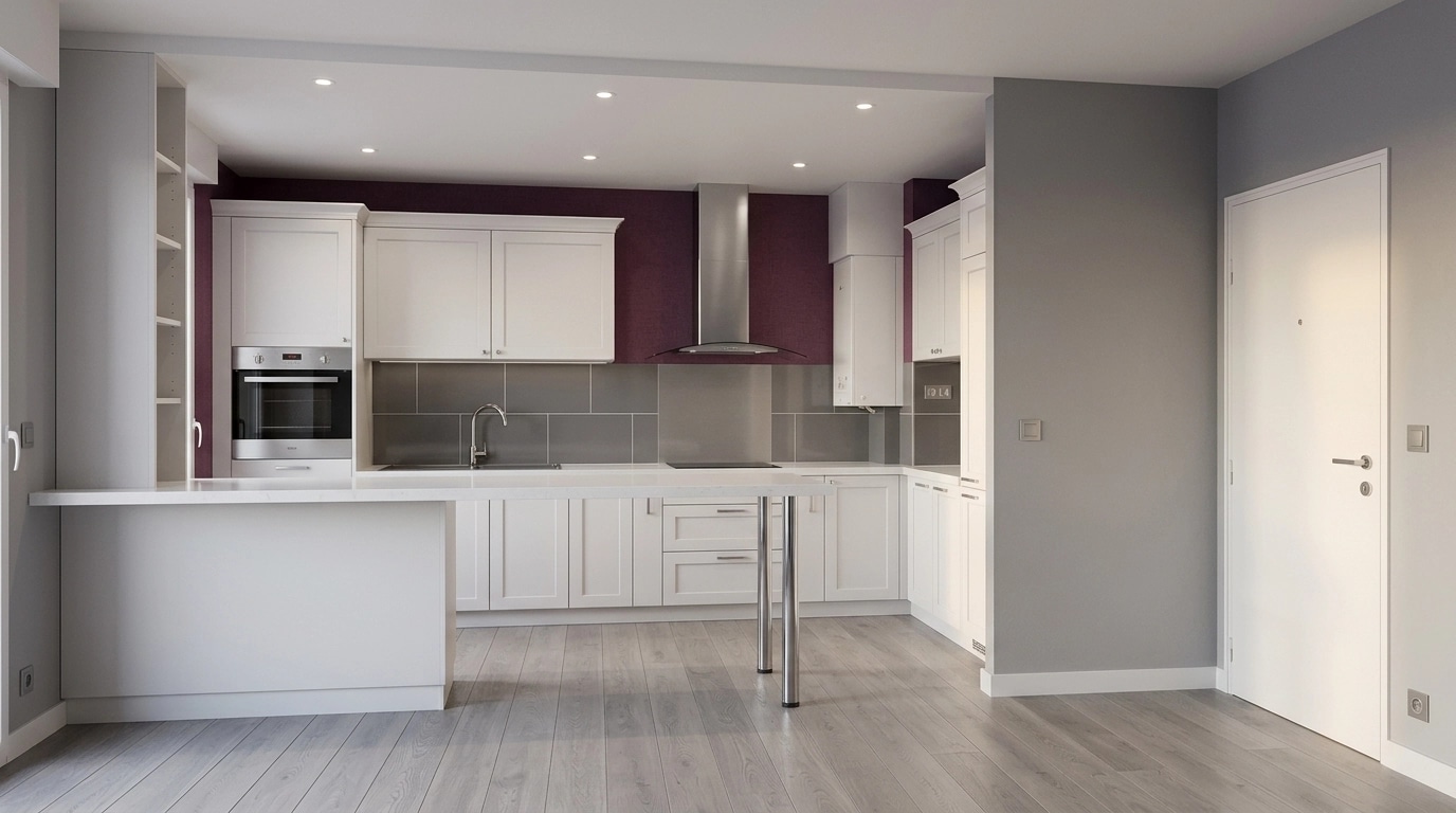 Interior design in Transitional style — Living Room by GenRoom AI