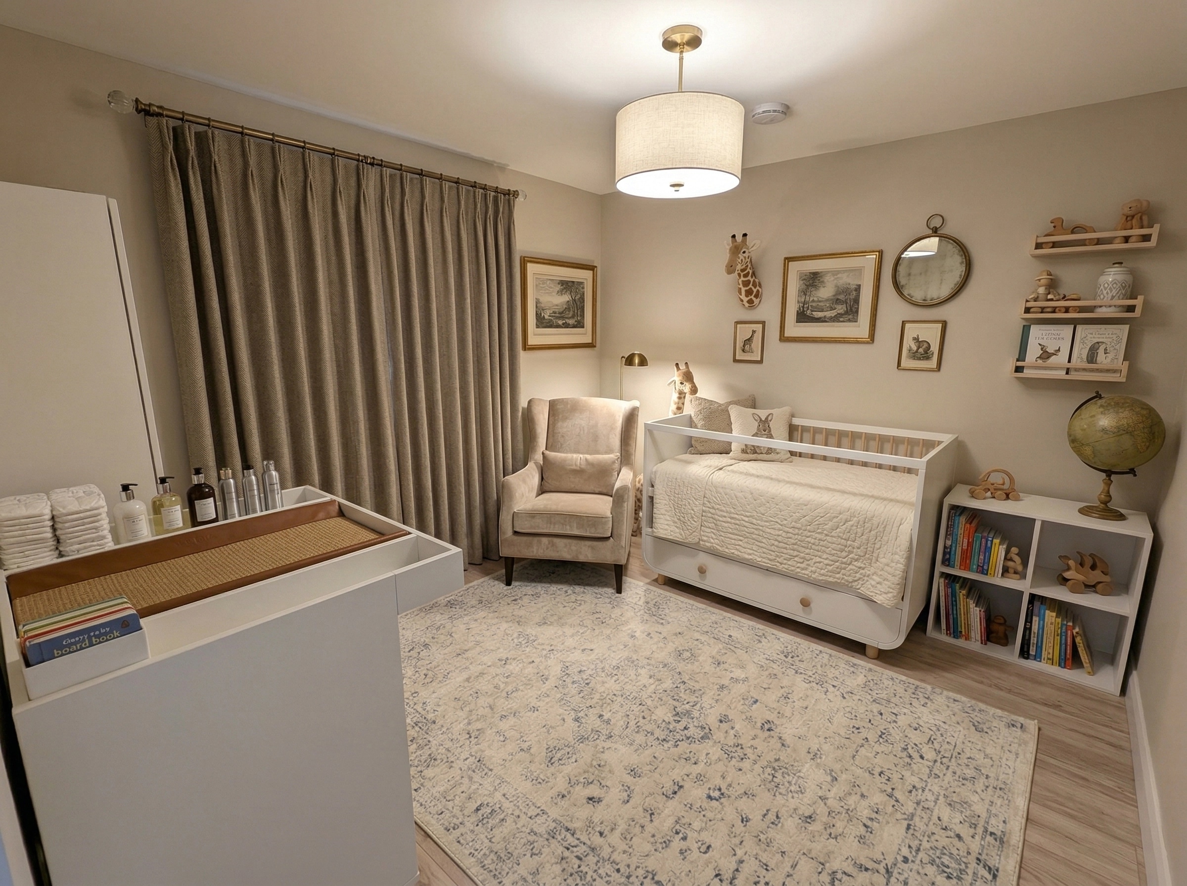 Interior design in Transitional style — Kids Room by GenRoom AI