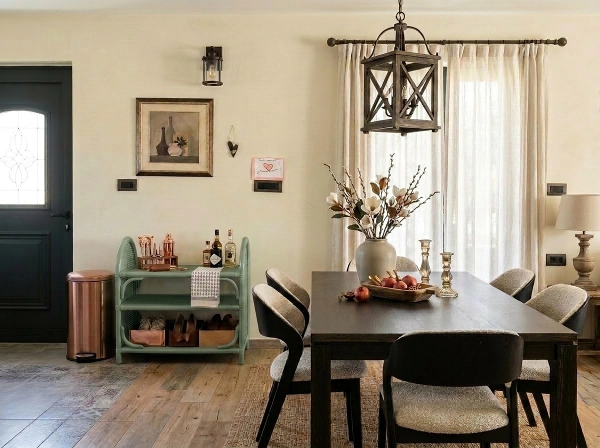 Interior design in Modern Farmhouse style — dining_room by GenRoom AI