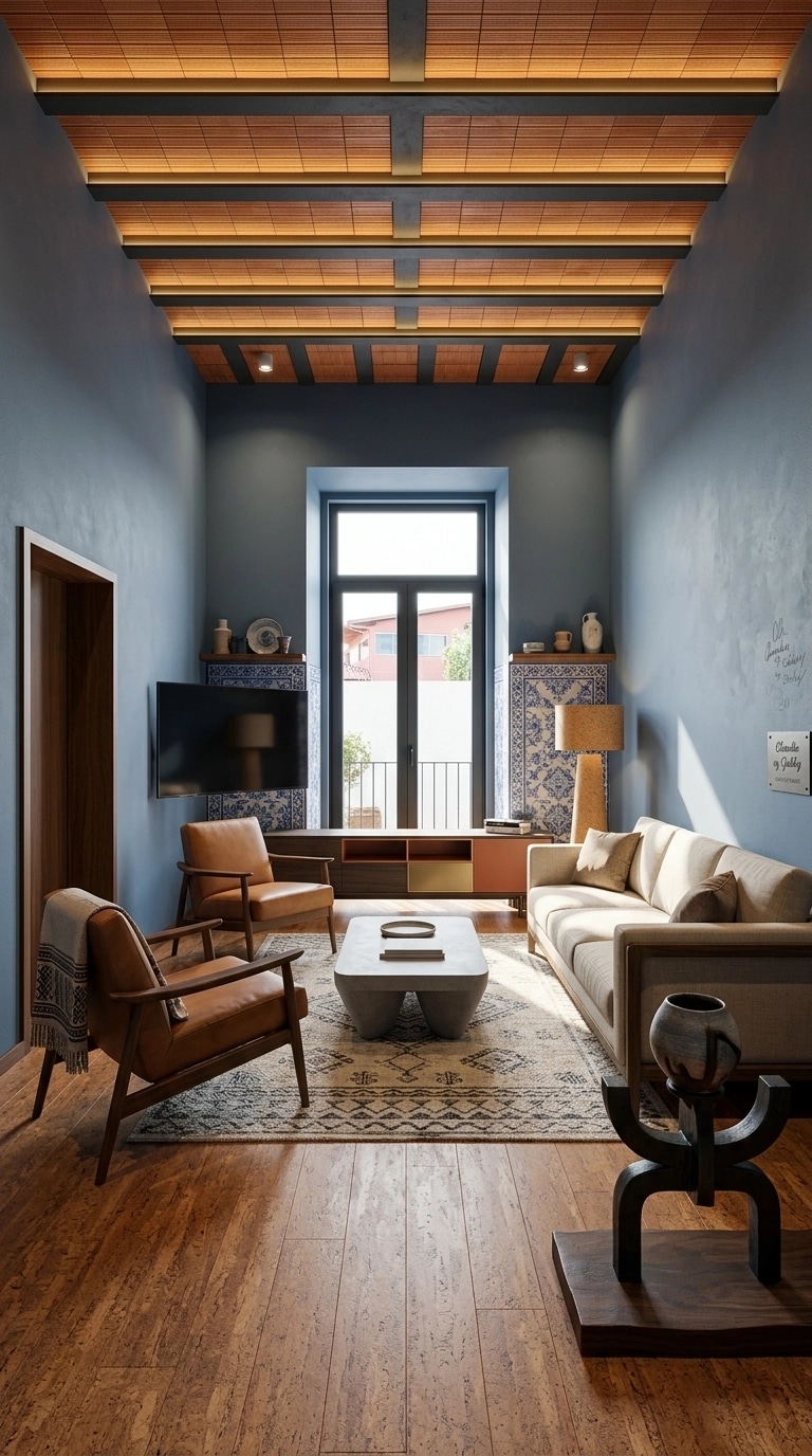 Portuguese Modern Living Room design — interior photo by GenRoom AI