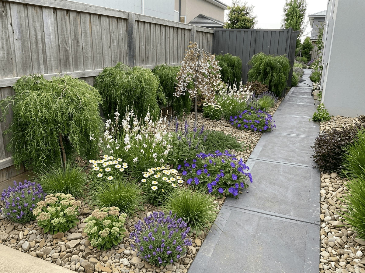 Yard design in no_style style — photo by GenRoom AI
