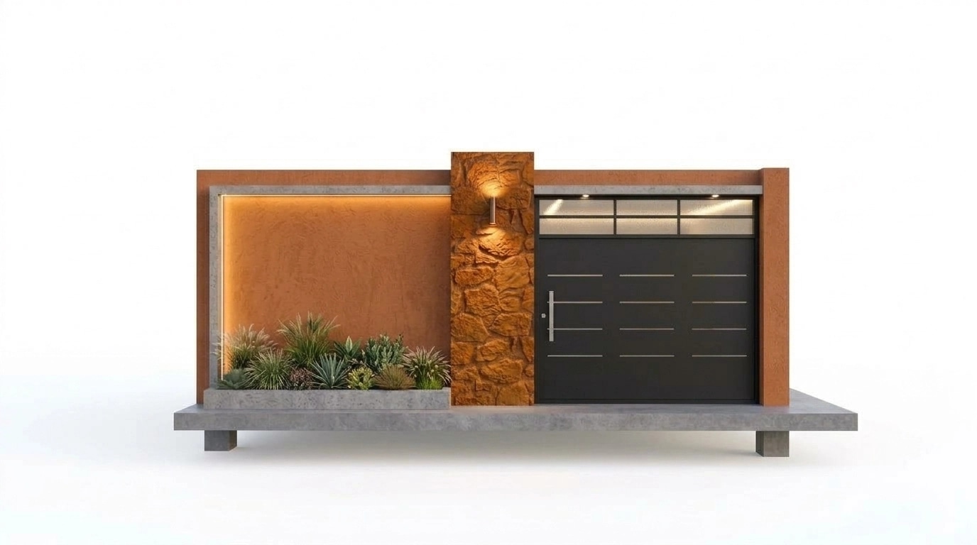 Contemporary Facade Facade design — facade photo by GenRoom AI