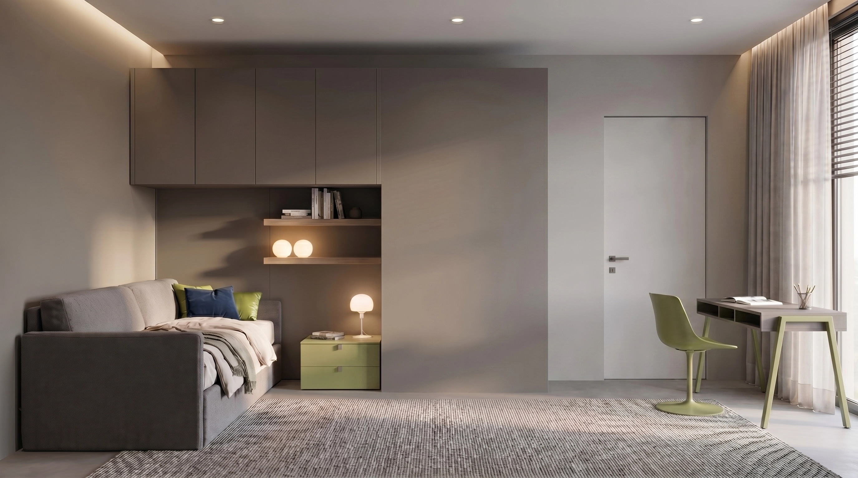Interior design in Contemporary style — Kids Room by GenRoom AI