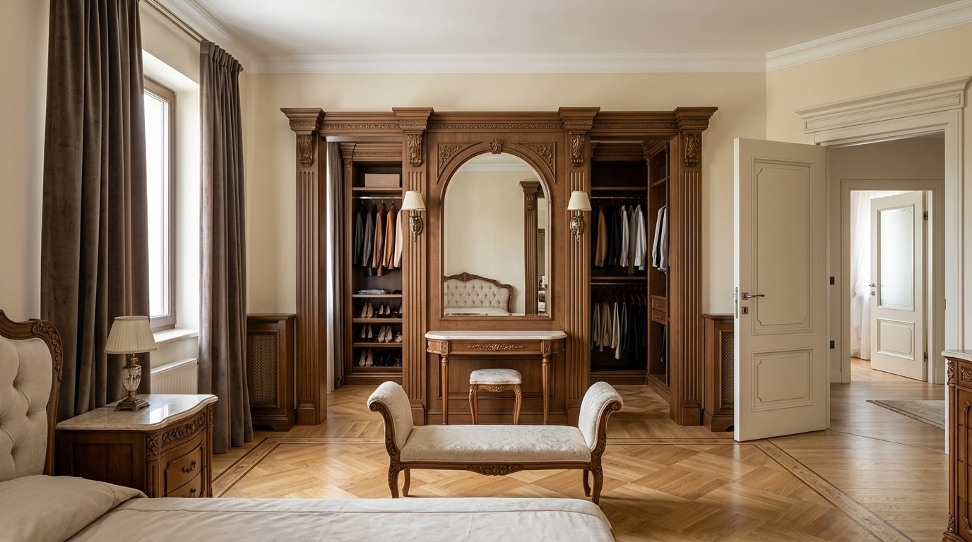 Classic Bedroom design — interior photo by GenRoom AI