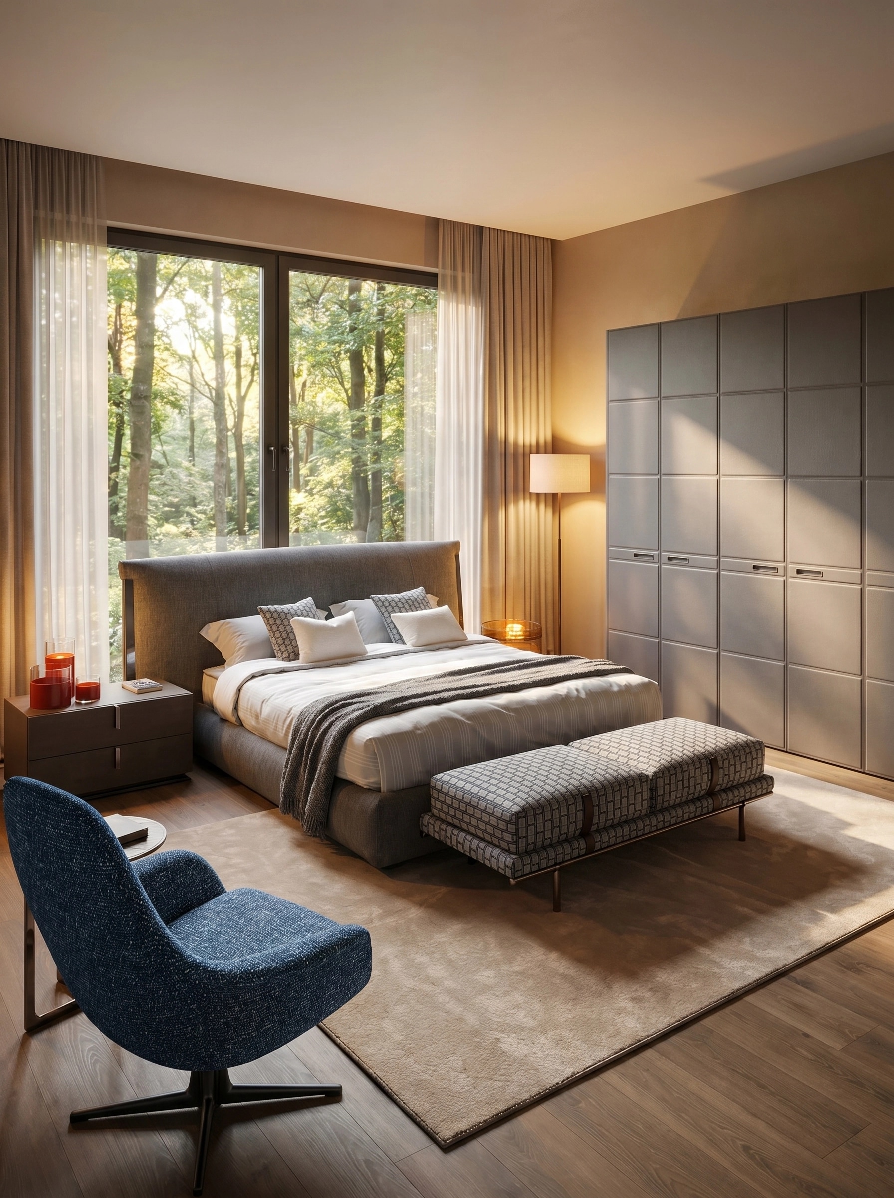 Interior design in Contemporary style — Bedroom by GenRoom AI