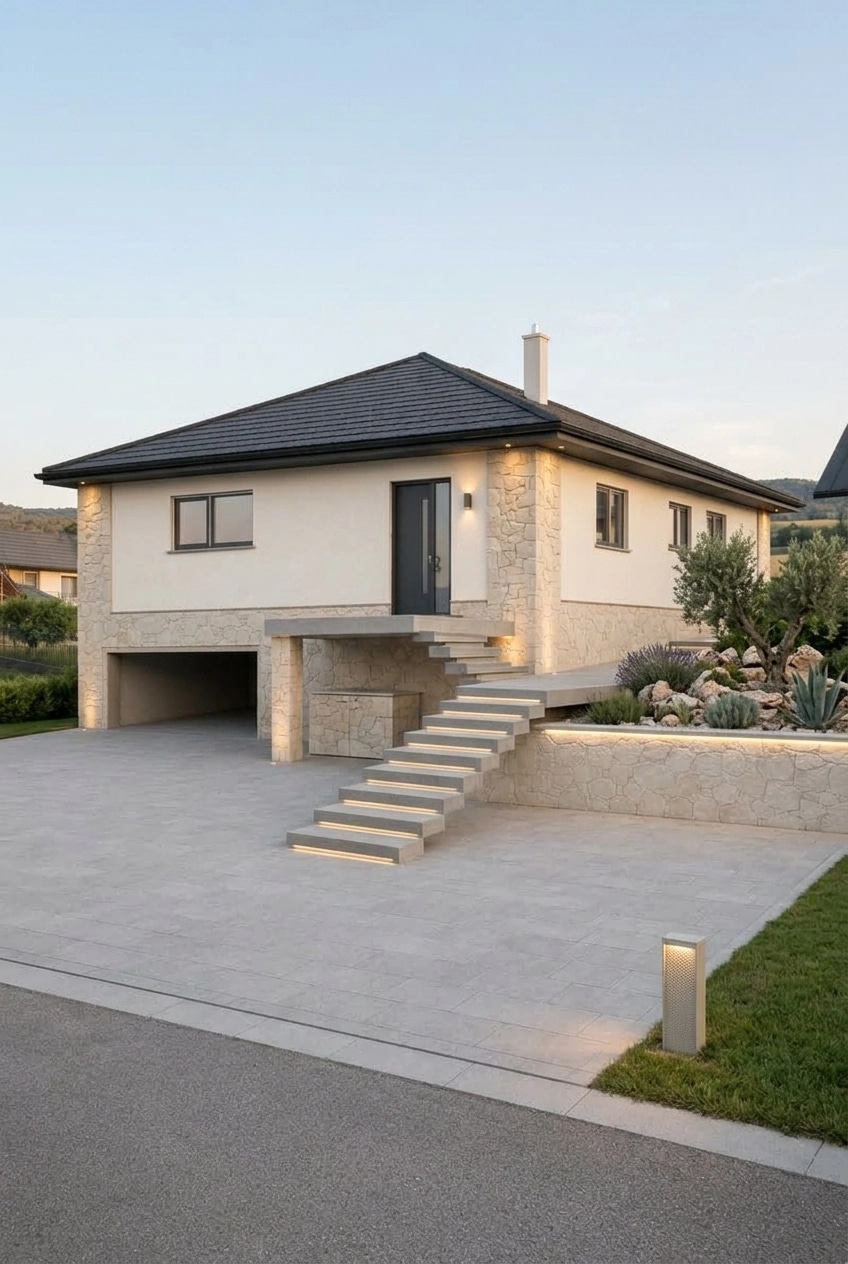 Facade design in Minimalist Facade style — Facade by GenRoom AI
