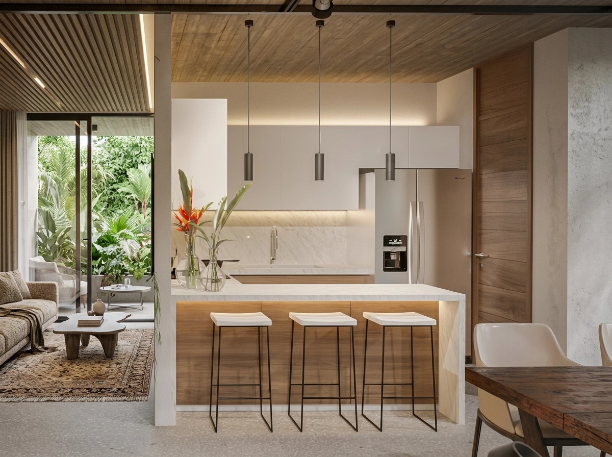 Mediterranean Kitchen design — interior photo by GenRoom AI